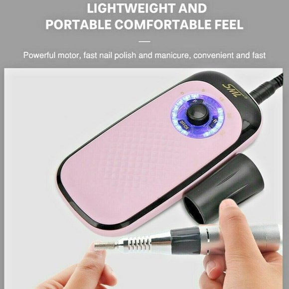 Electric Nail Drill Machine - Pink new in box never used - Picture 2 of 9
